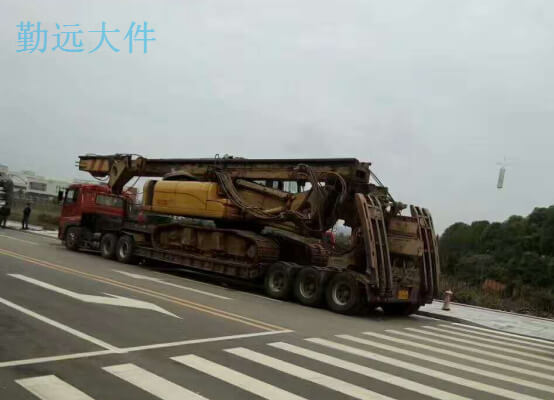 雷山挖掘機運輸